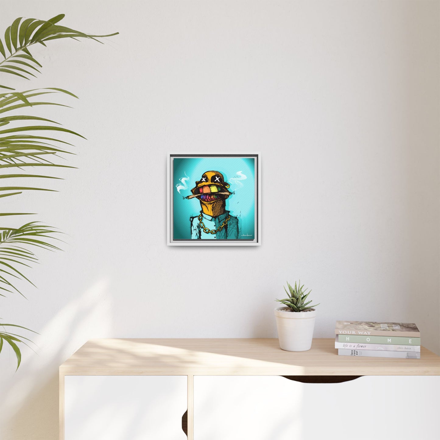 Creep #240 - Gallery Canvas Wraps, Square Frame