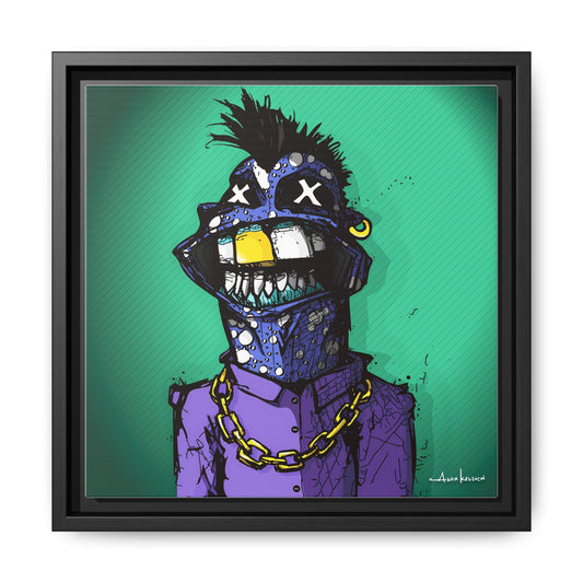 Creep #169 - Gallery Canvas Wraps, Square Frame