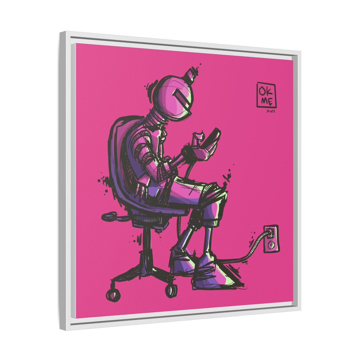 Updates - Gallery Canvas Wrap, Square Frame