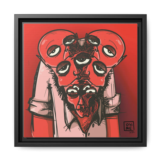 Mern - Gallery Canvas Wrap, Square Frame