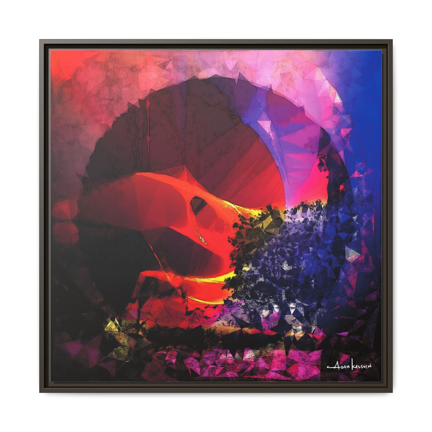 Dohmb - Gallery Canvas Wrap, Square Frame