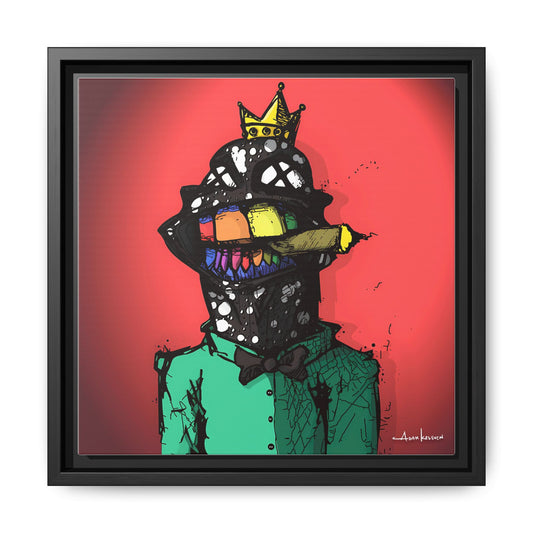 Creep #197 - Gallery Canvas Wraps, Square Frame