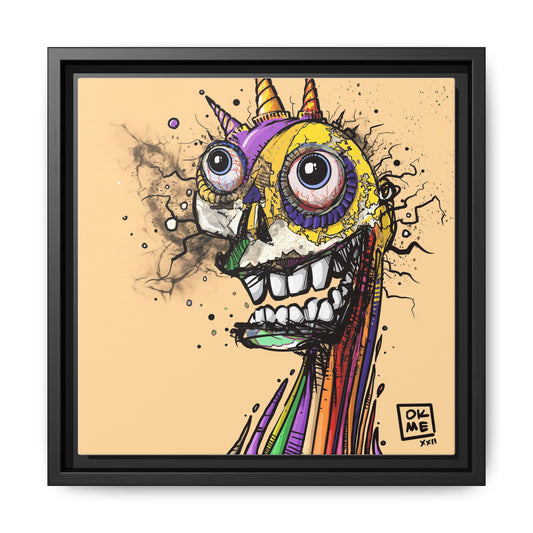 Fanta - Gallery Canvas Wrap, Square Frame