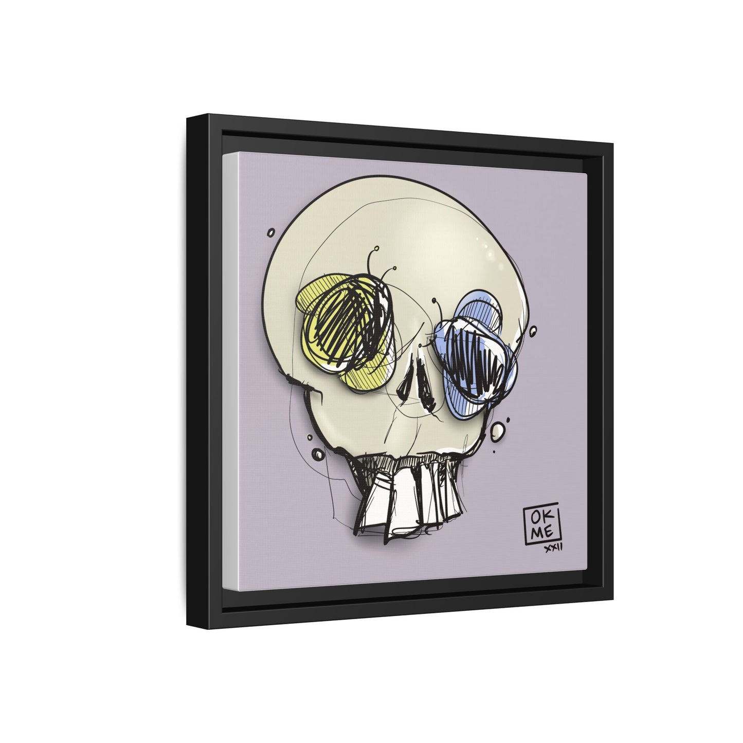 Pearl - Gallery Canvas Wrap, Square Frame