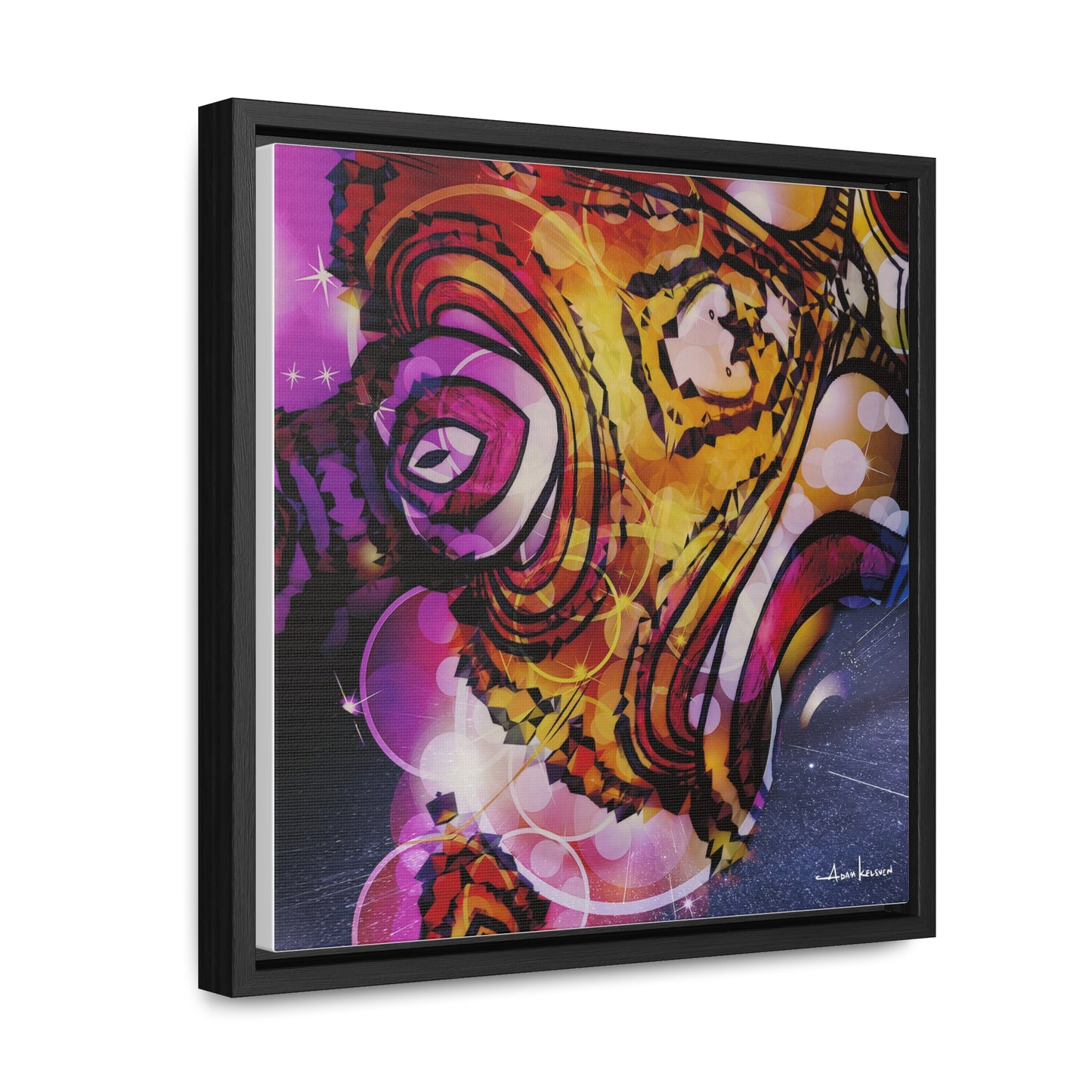 It's Pretty Out There - Gallery Canvas Wrap, Square Frame