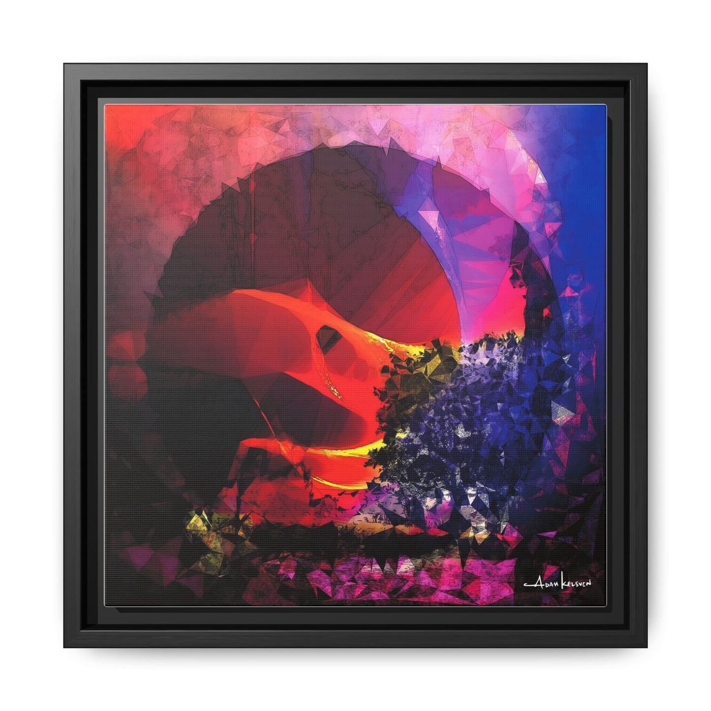 Dohmb - Gallery Canvas Wrap, Square Frame