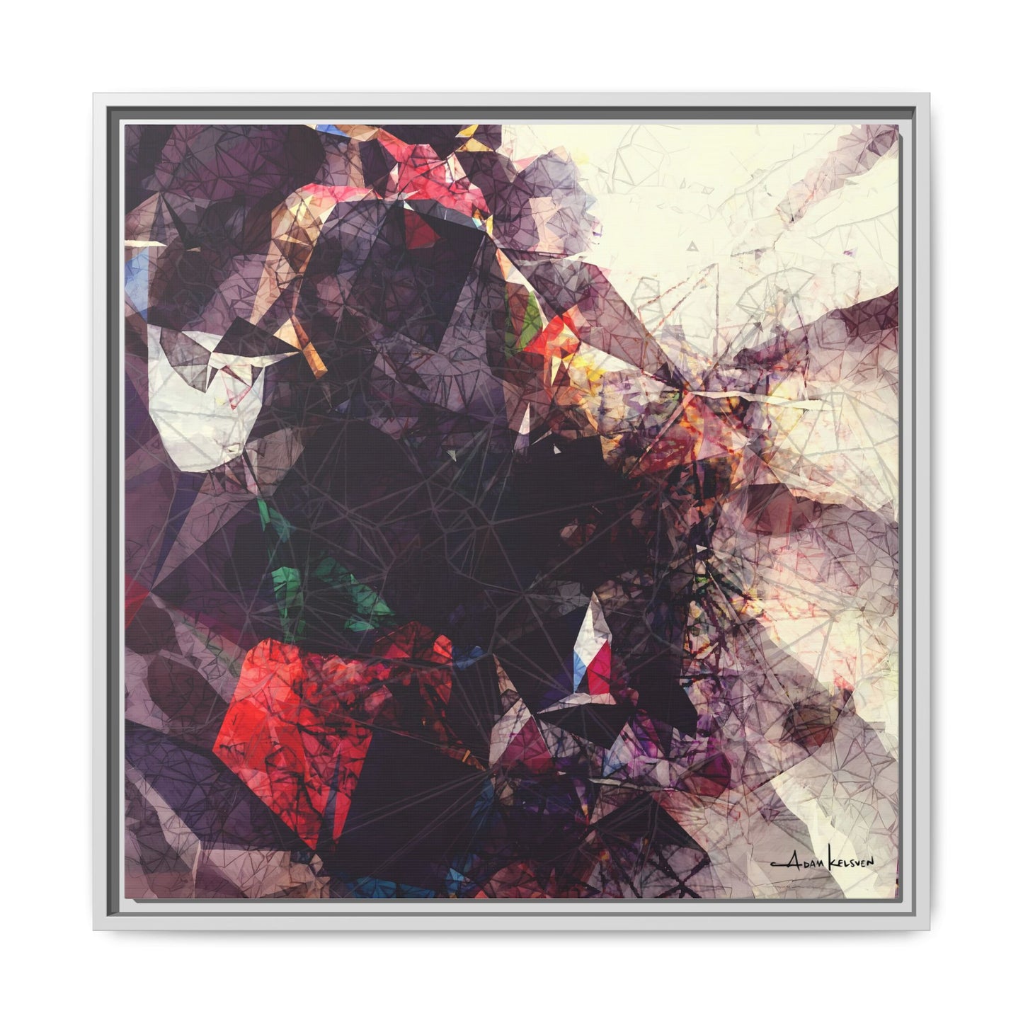 Scarecrow - Gallery Canvas Wrap, Square Frame