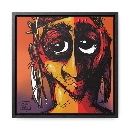 Serf - Gallery Canvas Wrap, Square Frame