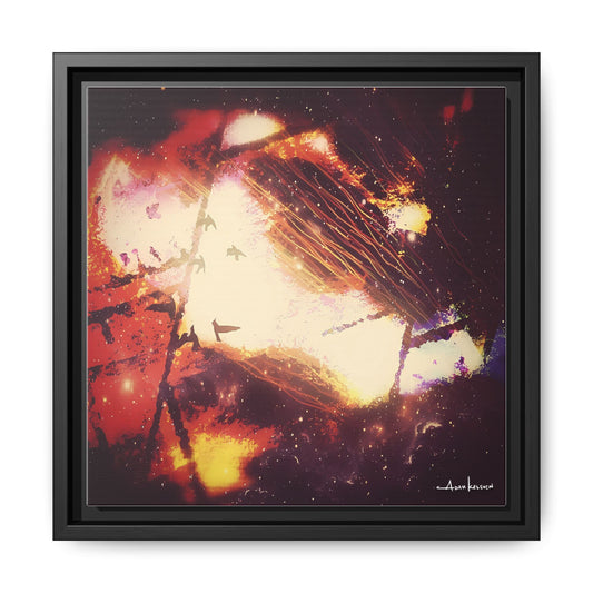 Universal Leak - Gallery Canvas Wrap, Square Frame