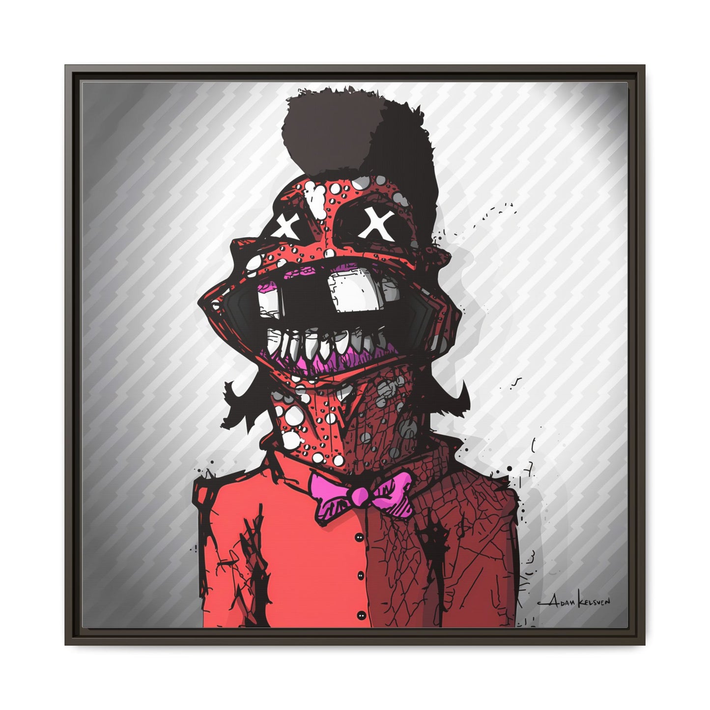 Creep #327 - Gallery Canvas Wraps, Square Frame