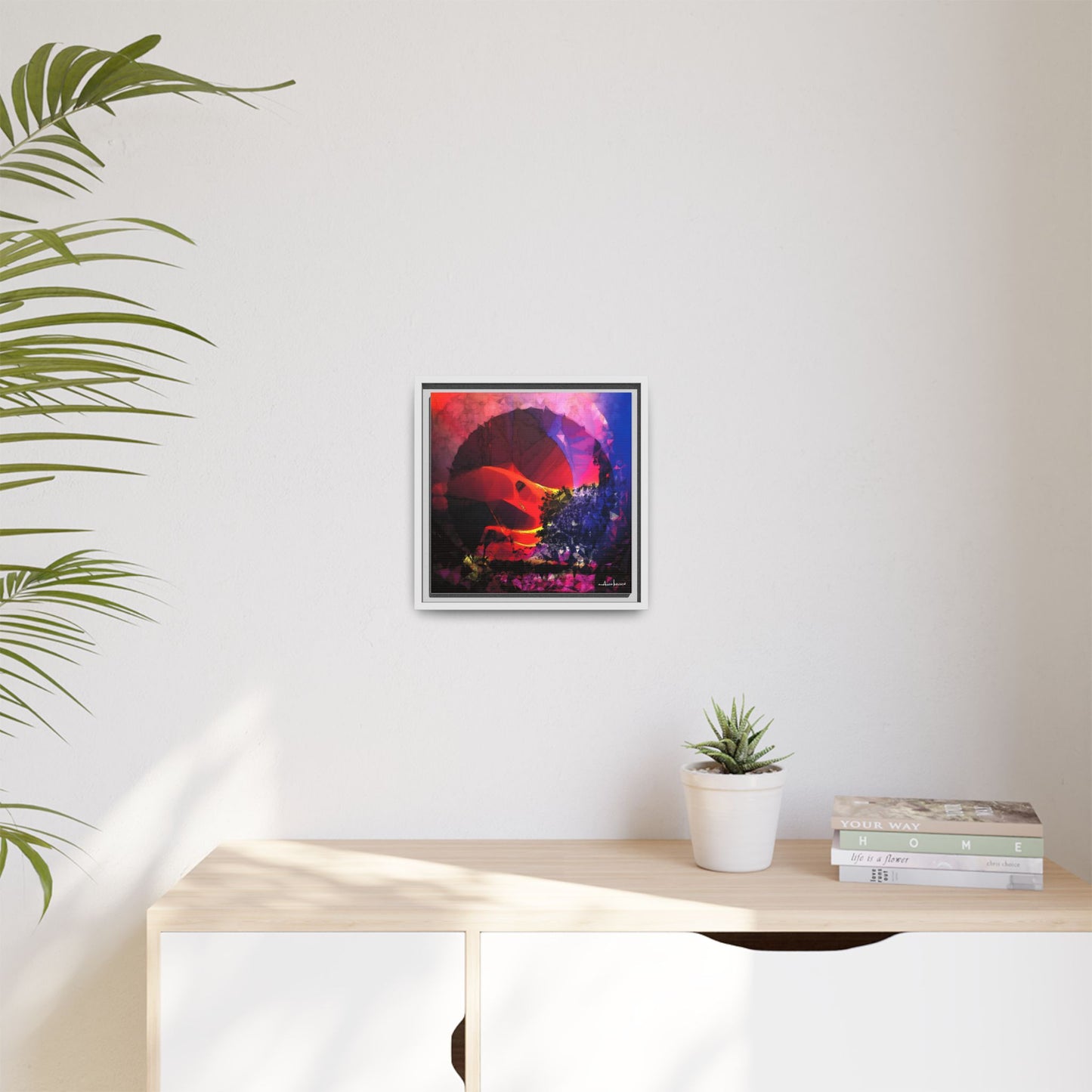 Dohmb - Gallery Canvas Wrap, Square Frame