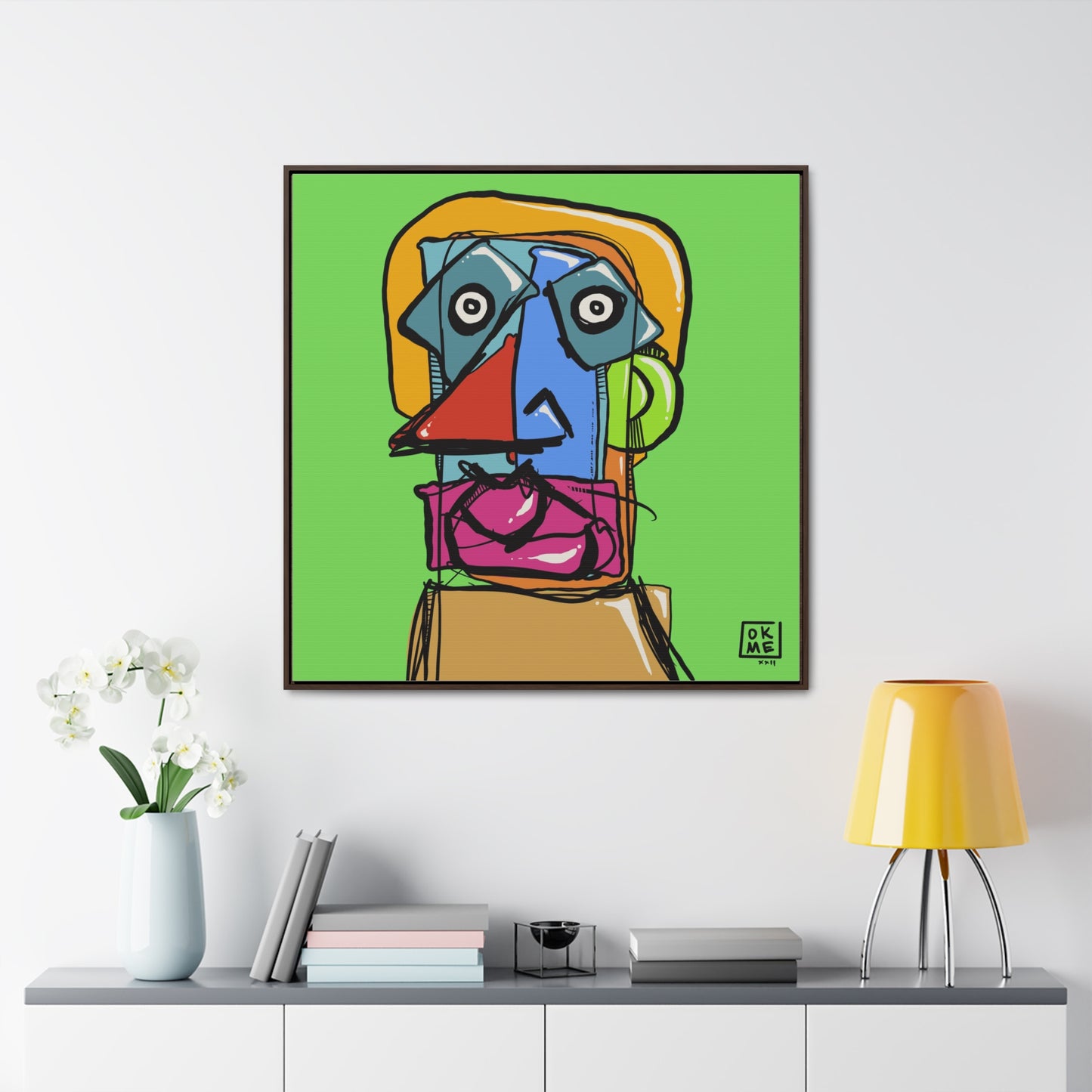 Norbit - Gallery Canvas Wrap, Square Frame