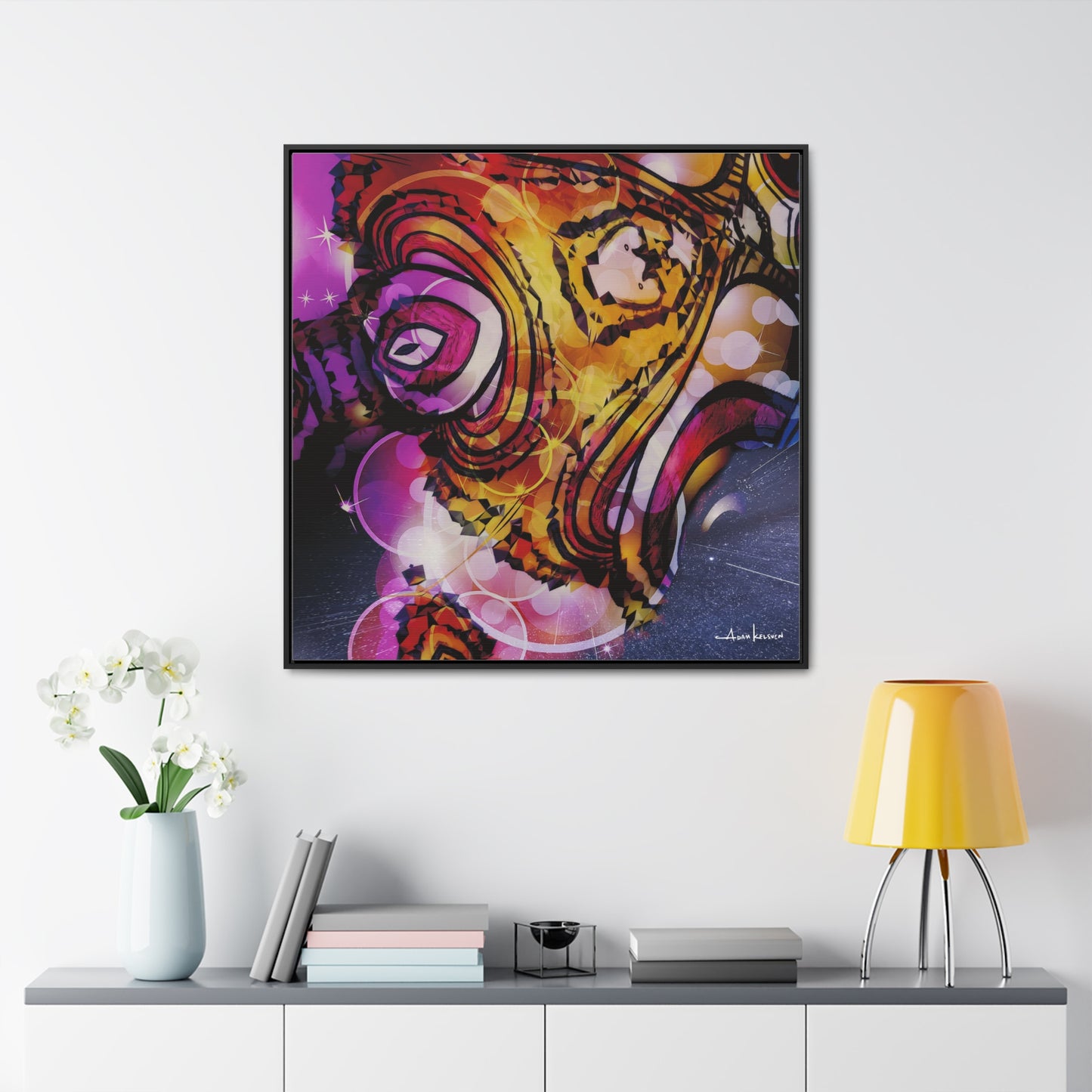 It's Pretty Out There - Gallery Canvas Wrap, Square Frame