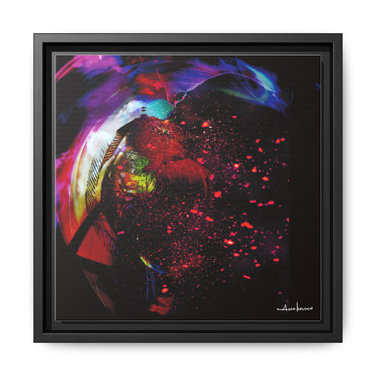 Matrices - Gallery Canvas Wrap, Square Frame