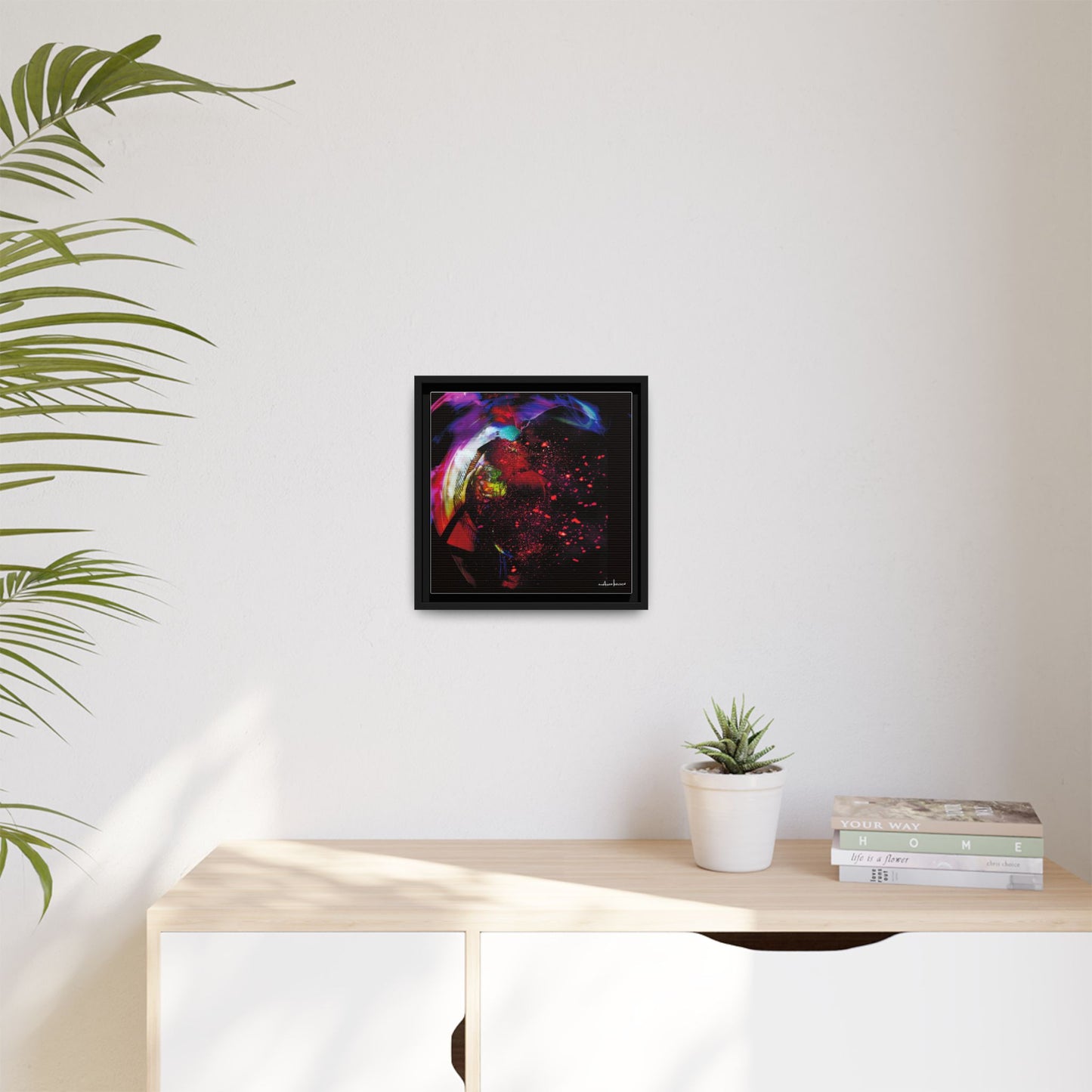 Matrices - Gallery Canvas Wrap, Square Frame