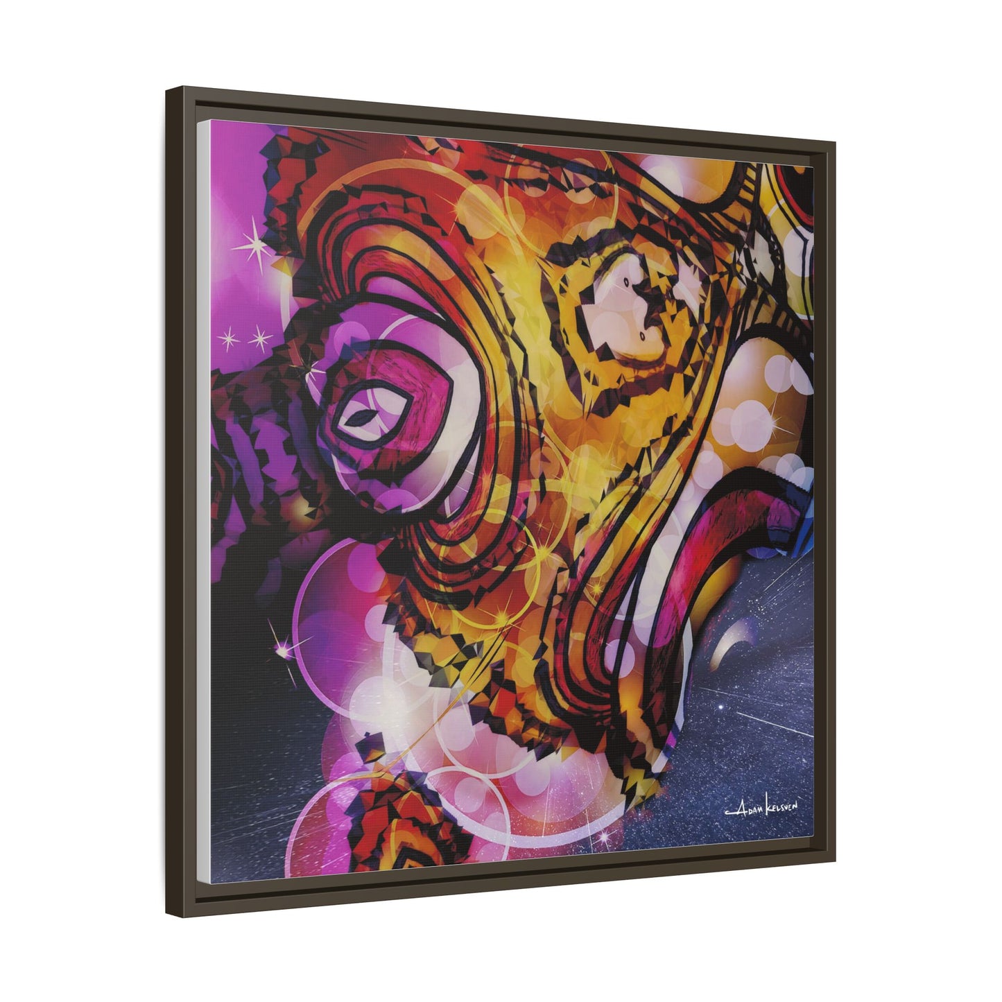 It's Pretty Out There - Gallery Canvas Wrap, Square Frame