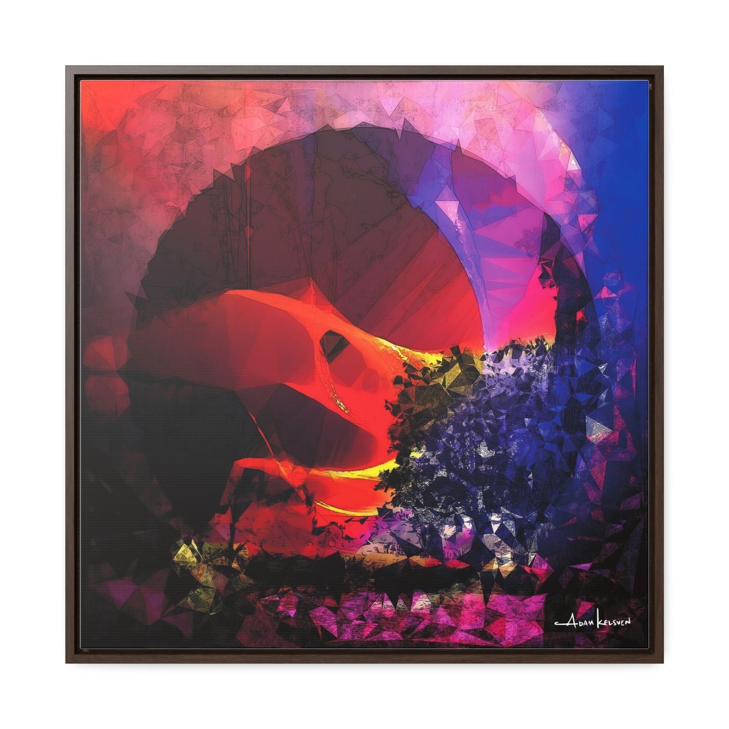 Dohmb - Gallery Canvas Wrap, Square Frame