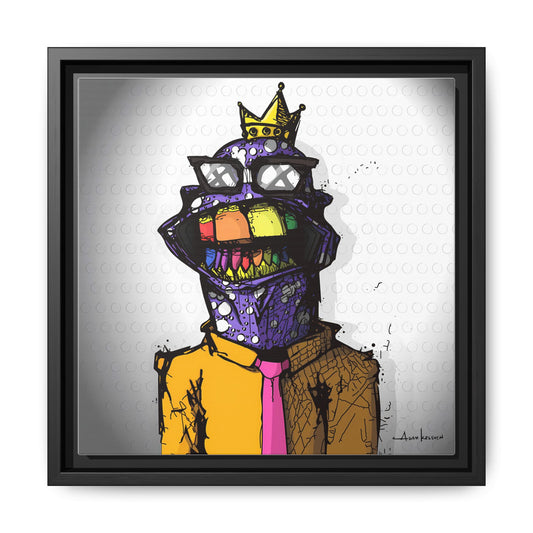 Creep #177 - Gallery Canvas Wraps, Square Frame