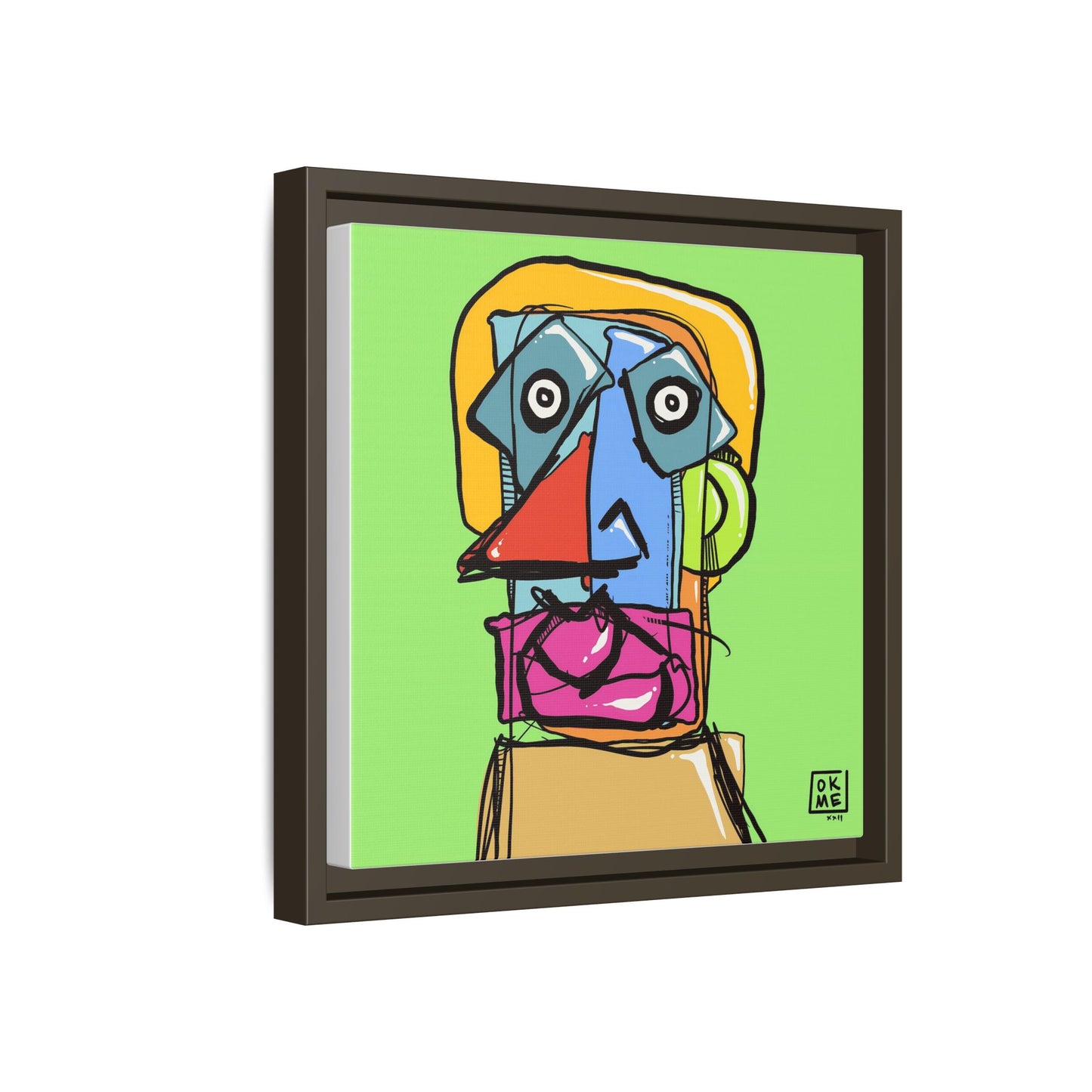 Norbit - Gallery Canvas Wrap, Square Frame