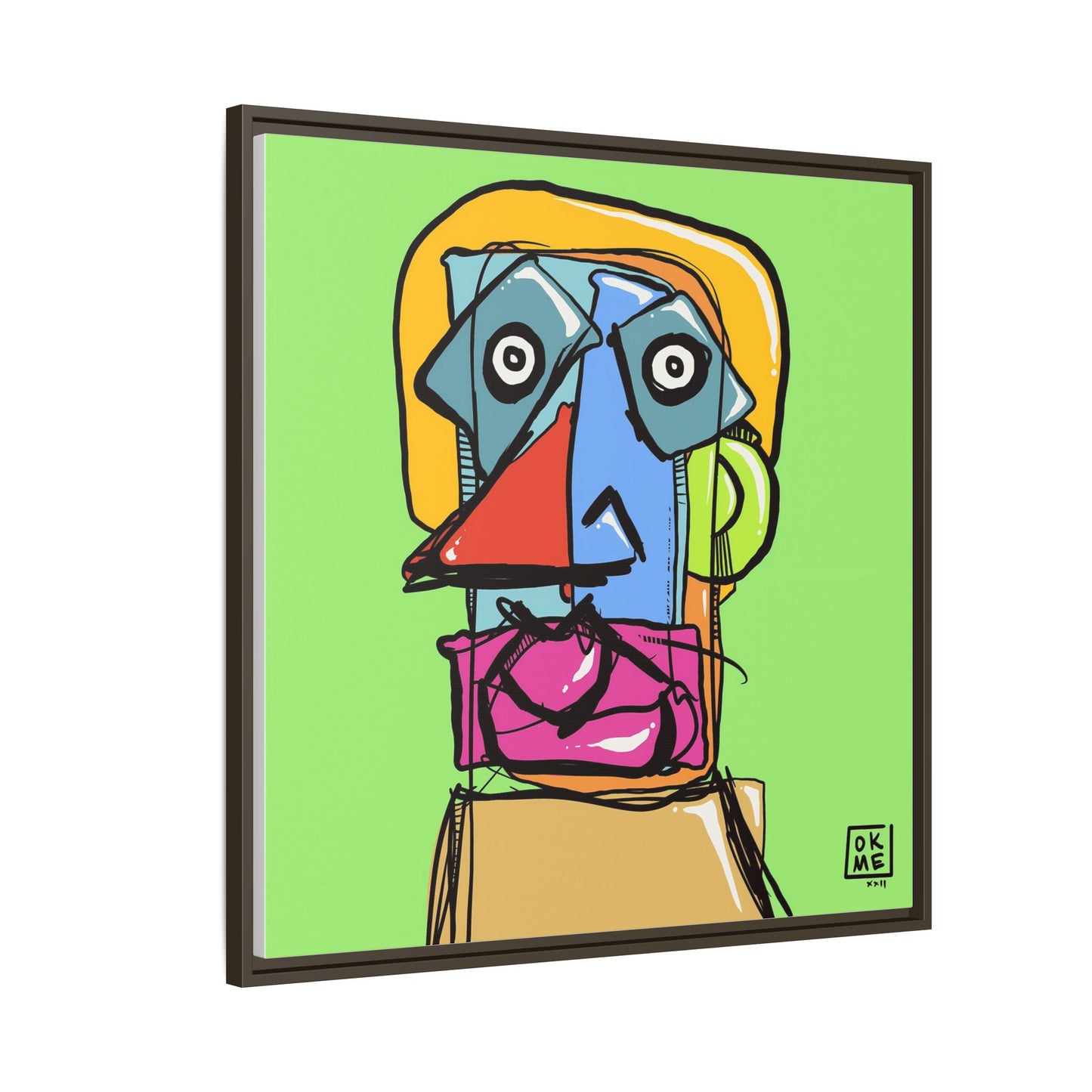 Norbit - Gallery Canvas Wrap, Square Frame