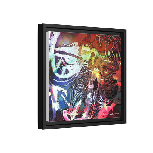 Machine - Gallery Canvas Wrap, Square Frame