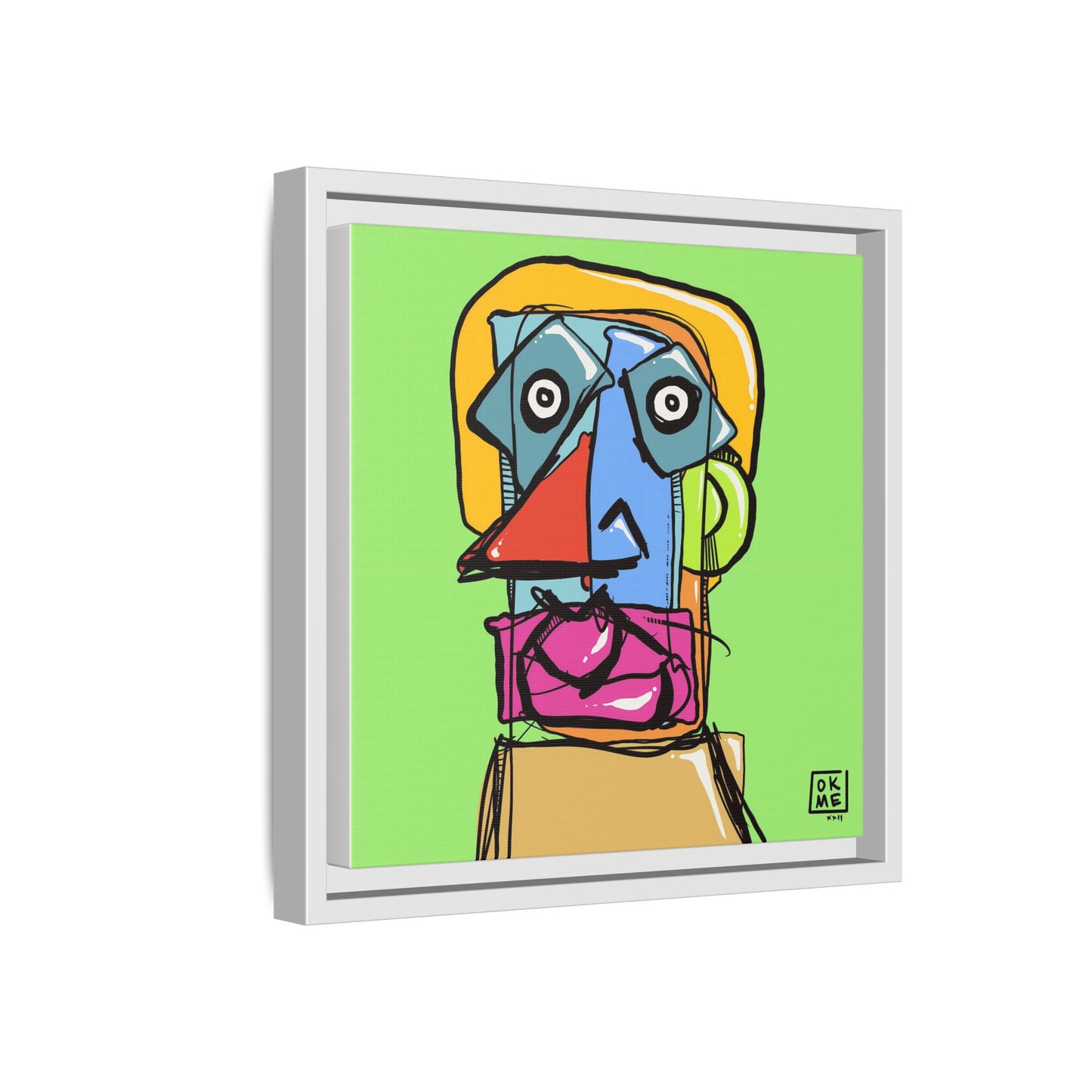Norbit - Gallery Canvas Wrap, Square Frame