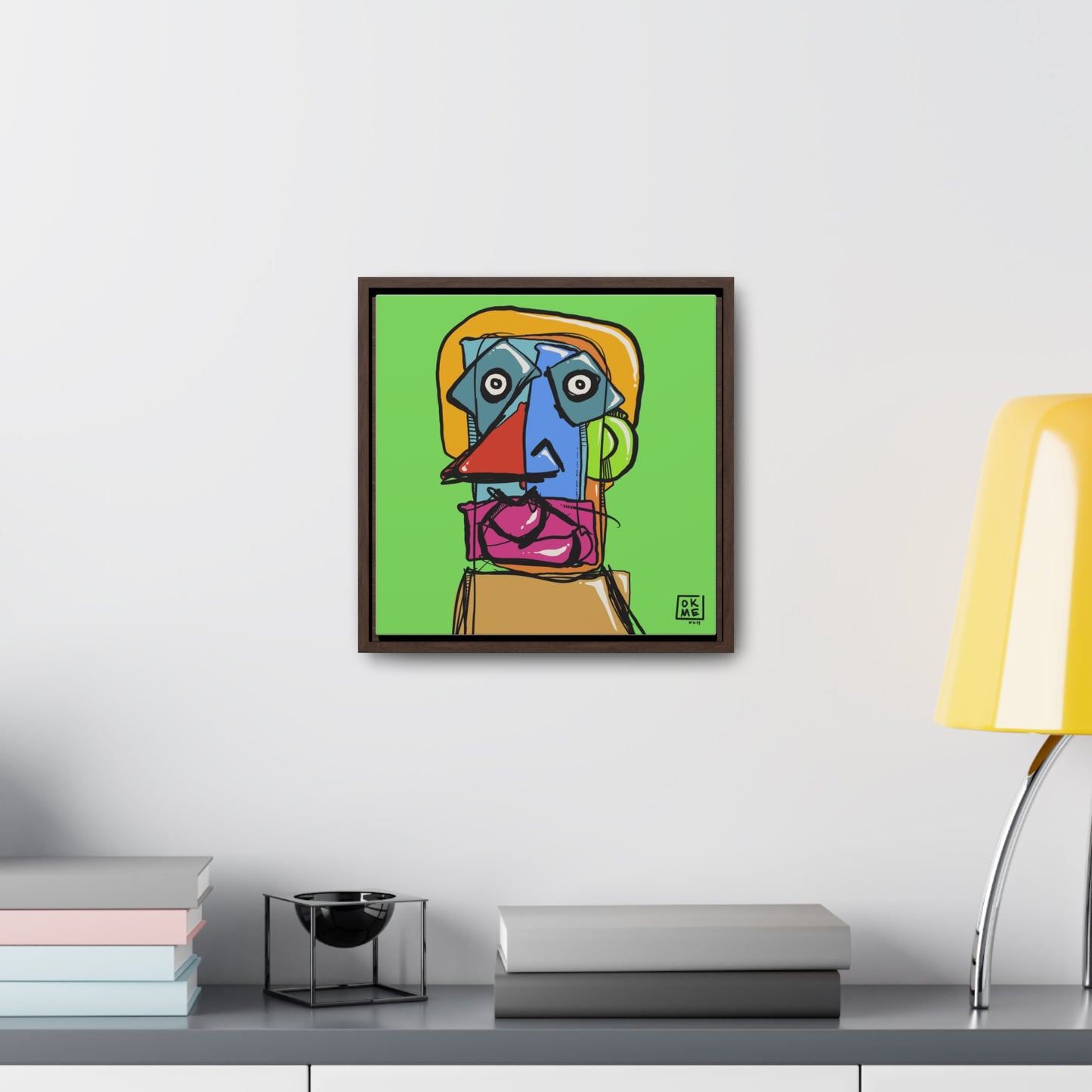 Norbit - Gallery Canvas Wrap, Square Frame