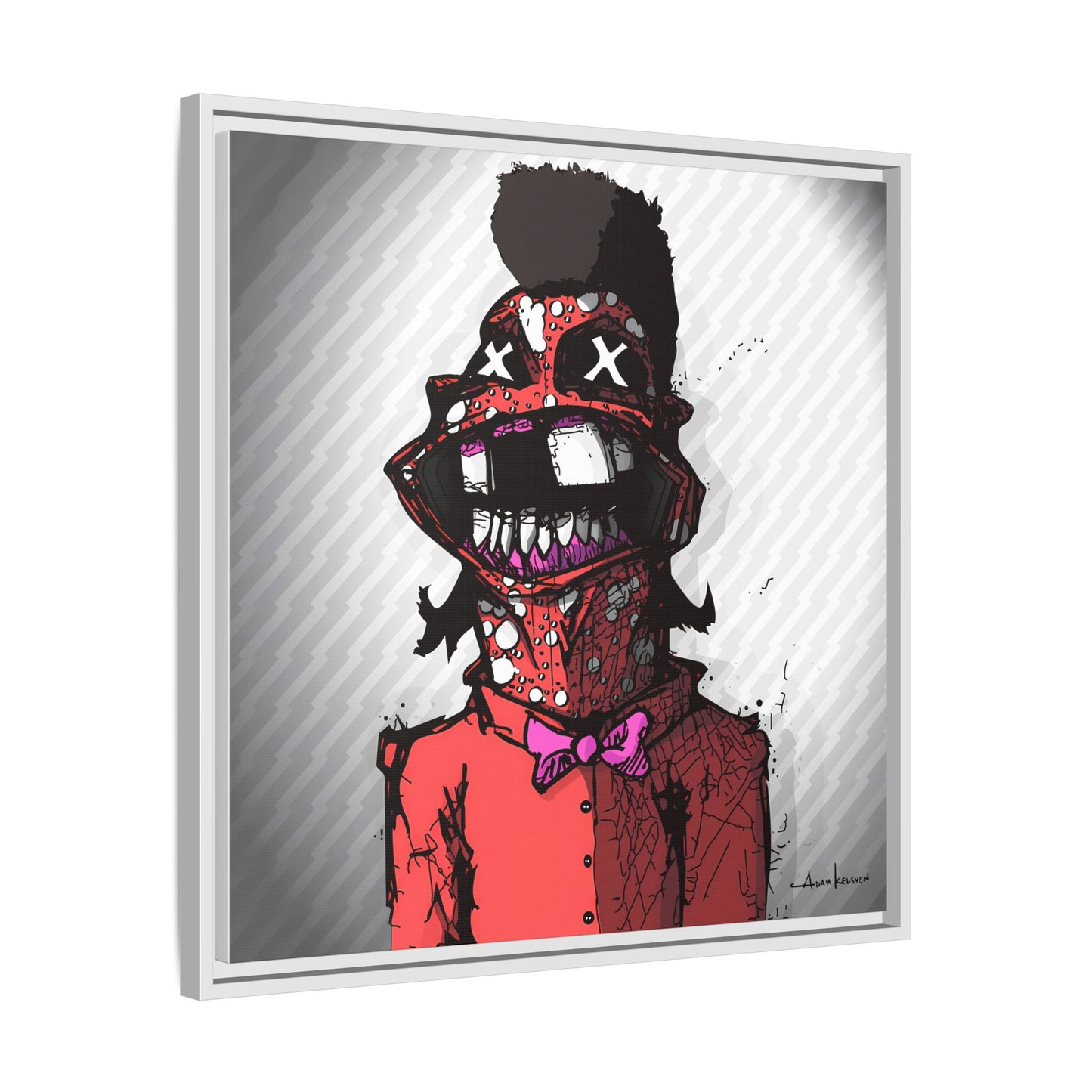 Creep #327 - Gallery Canvas Wraps, Square Frame