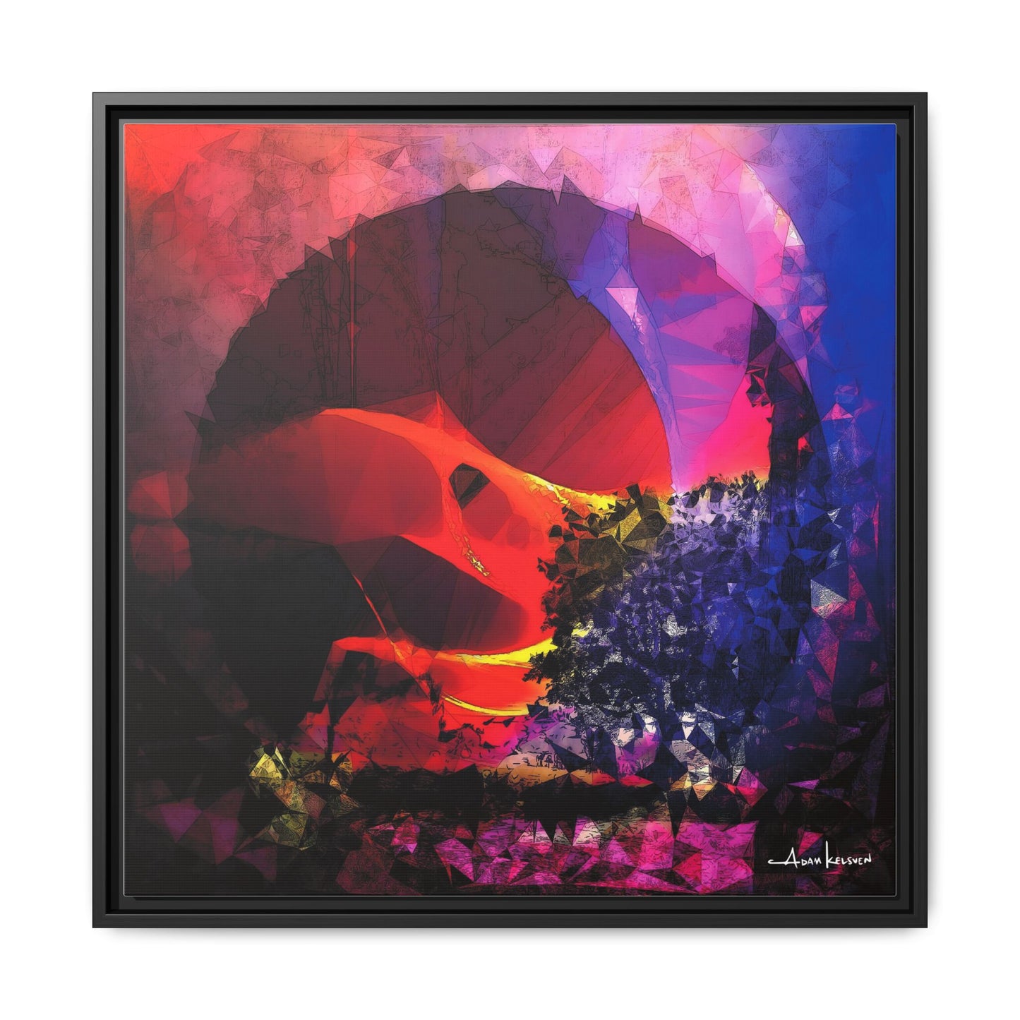Dohmb - Gallery Canvas Wrap, Square Frame