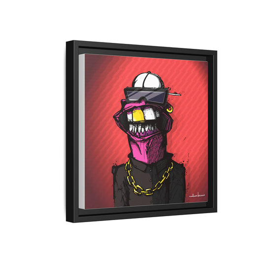 Creep #063 - Gallery Canvas Wraps, Square Frame