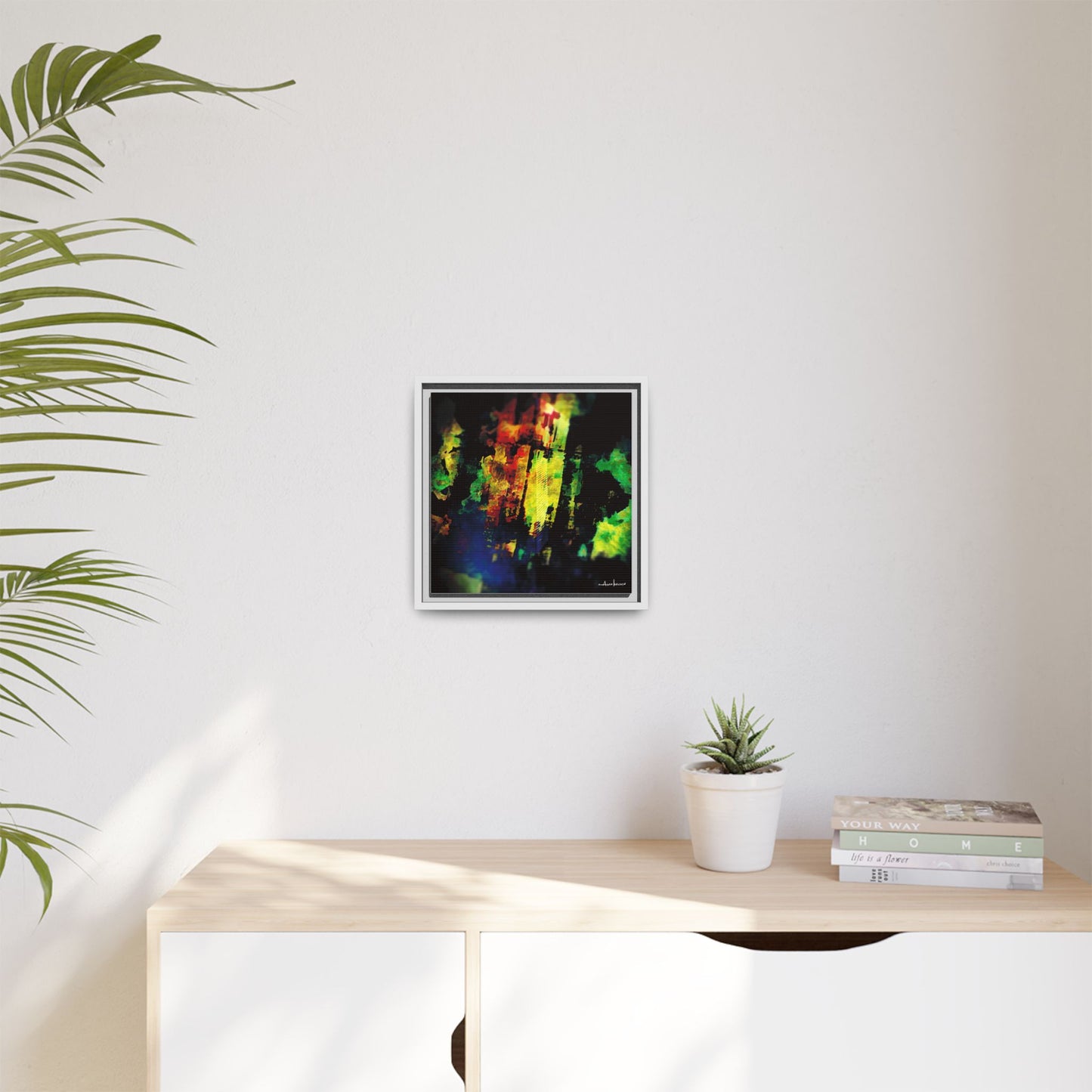 Digital Surface - Gallery Canvas Wrap, Square Frame