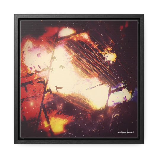 Universal Leak - Gallery Canvas Wrap, Square Frame