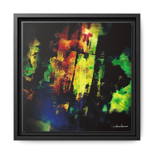 Digital Surface - Gallery Canvas Wrap, Square Frame