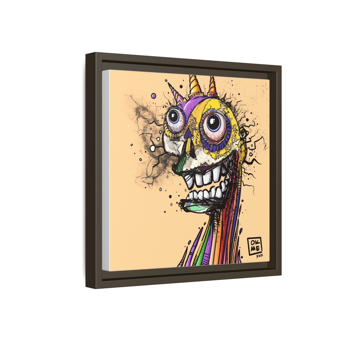 Fanta - Gallery Canvas Wrap, Square Frame