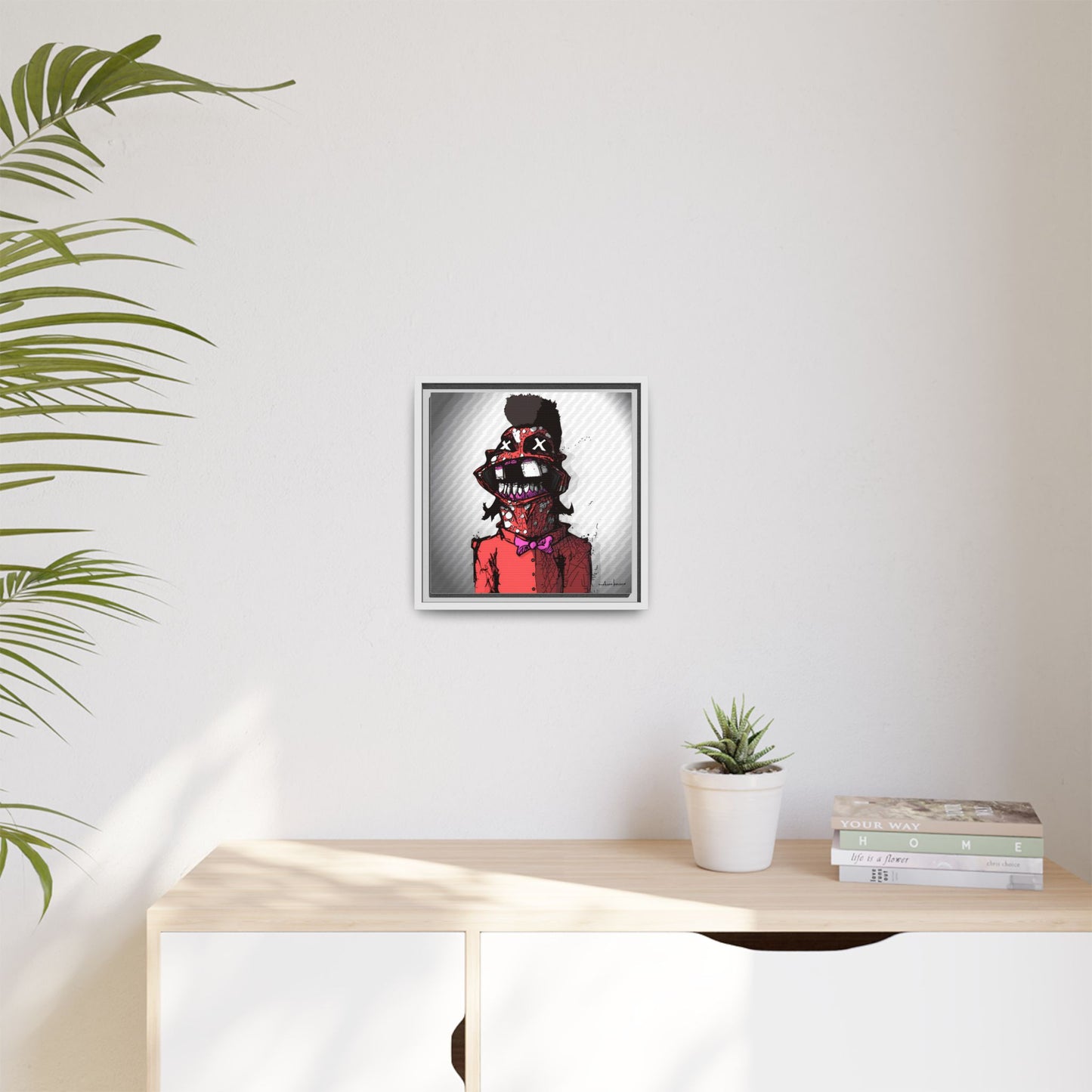 Creep #327 - Gallery Canvas Wraps, Square Frame