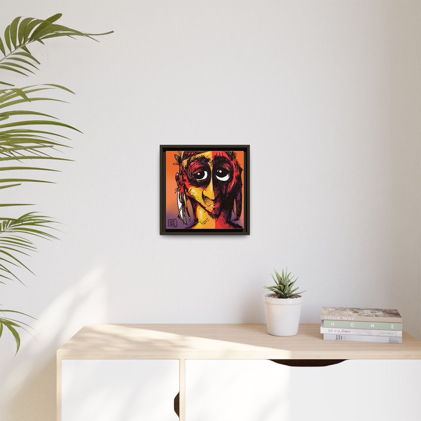 Serf - Gallery Canvas Wrap, Square Frame