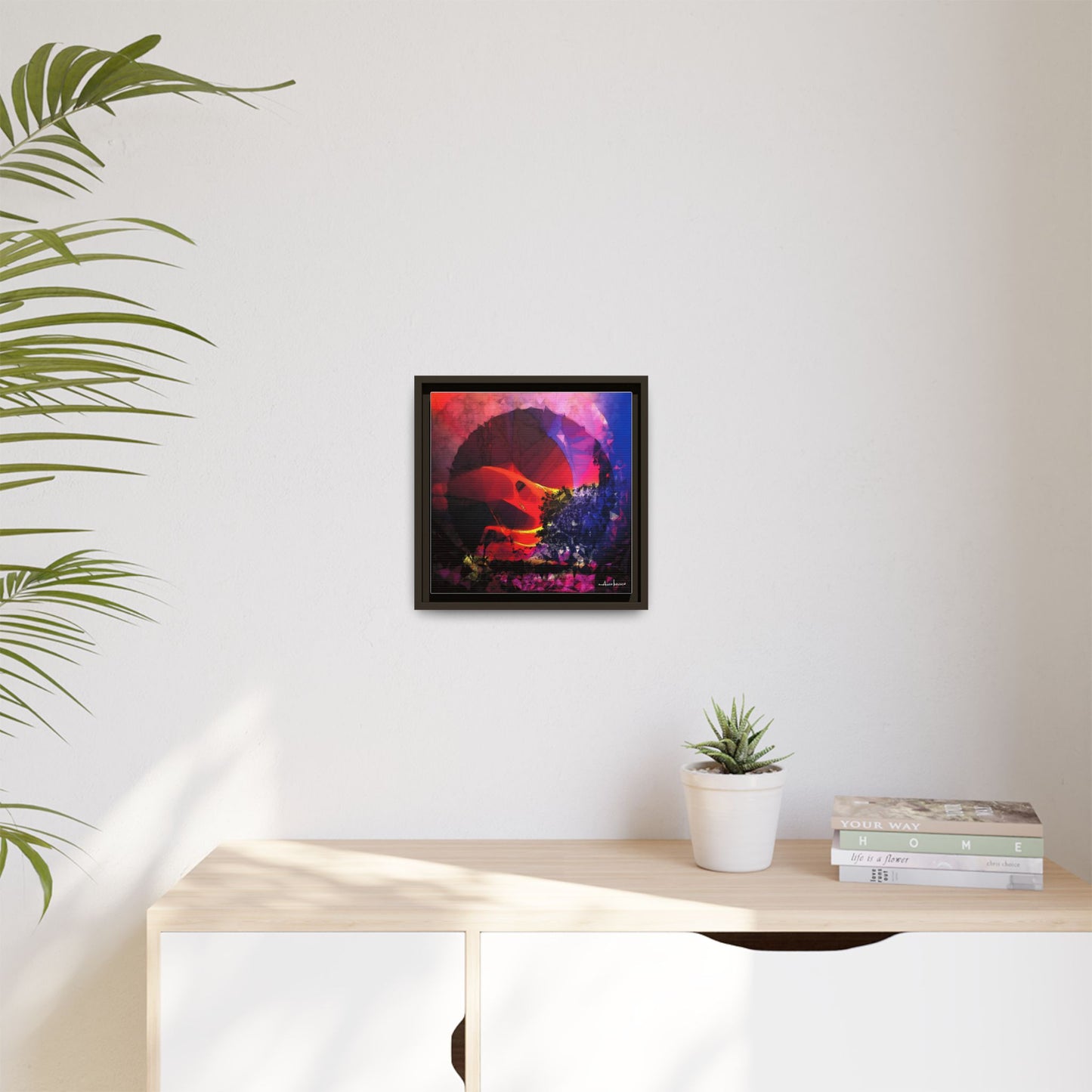 Dohmb - Gallery Canvas Wrap, Square Frame