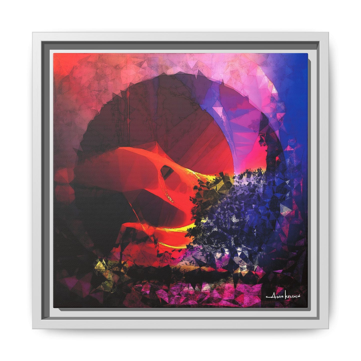 Dohmb - Gallery Canvas Wrap, Square Frame