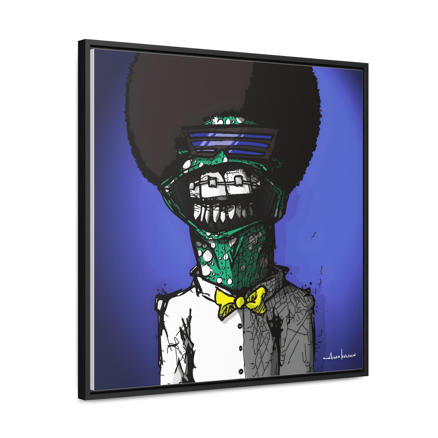 Creep #159 - Gallery Canvas Wraps, Square Frame