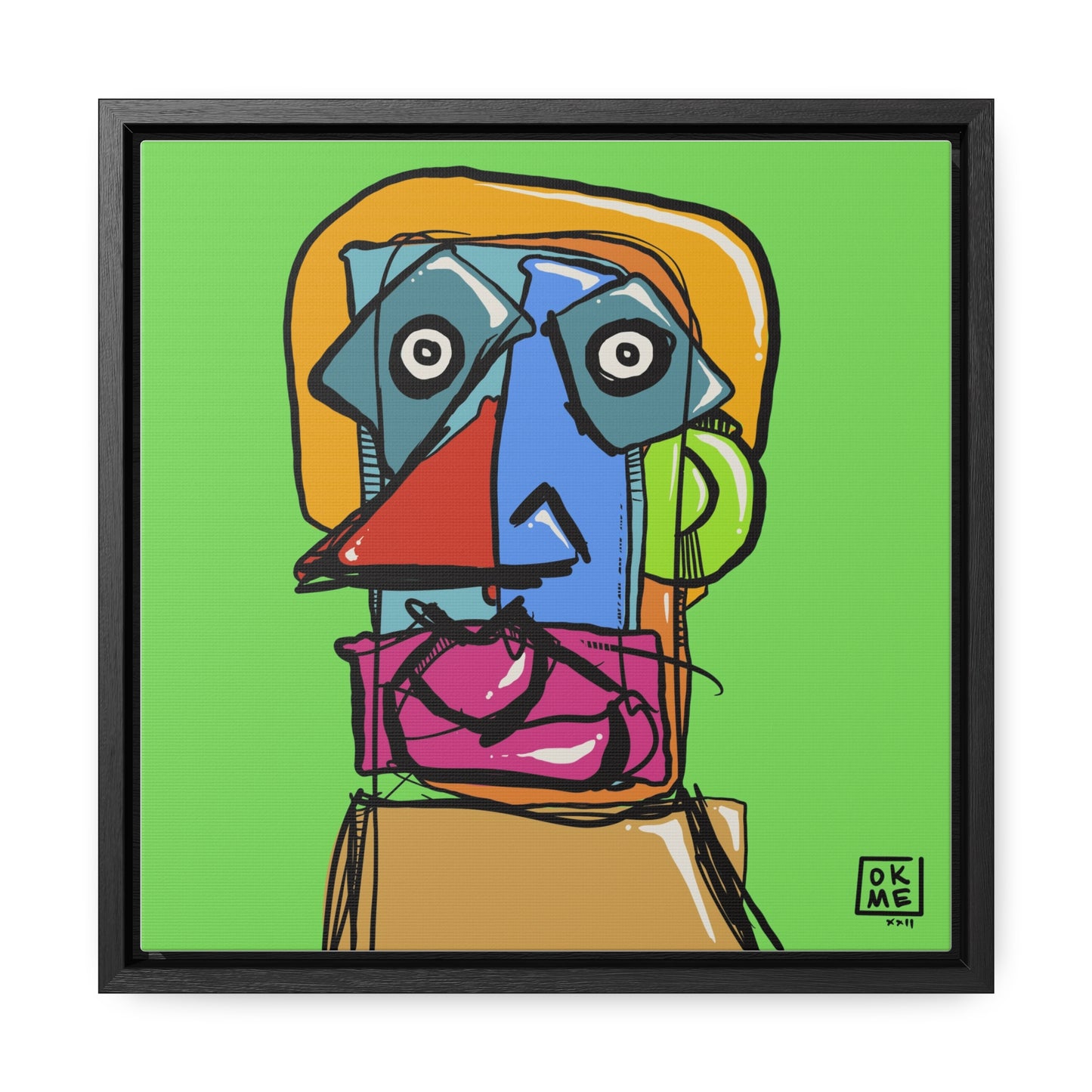 Norbit - Gallery Canvas Wrap, Square Frame