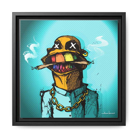 Creep #240 - Gallery Canvas Wraps, Square Frame