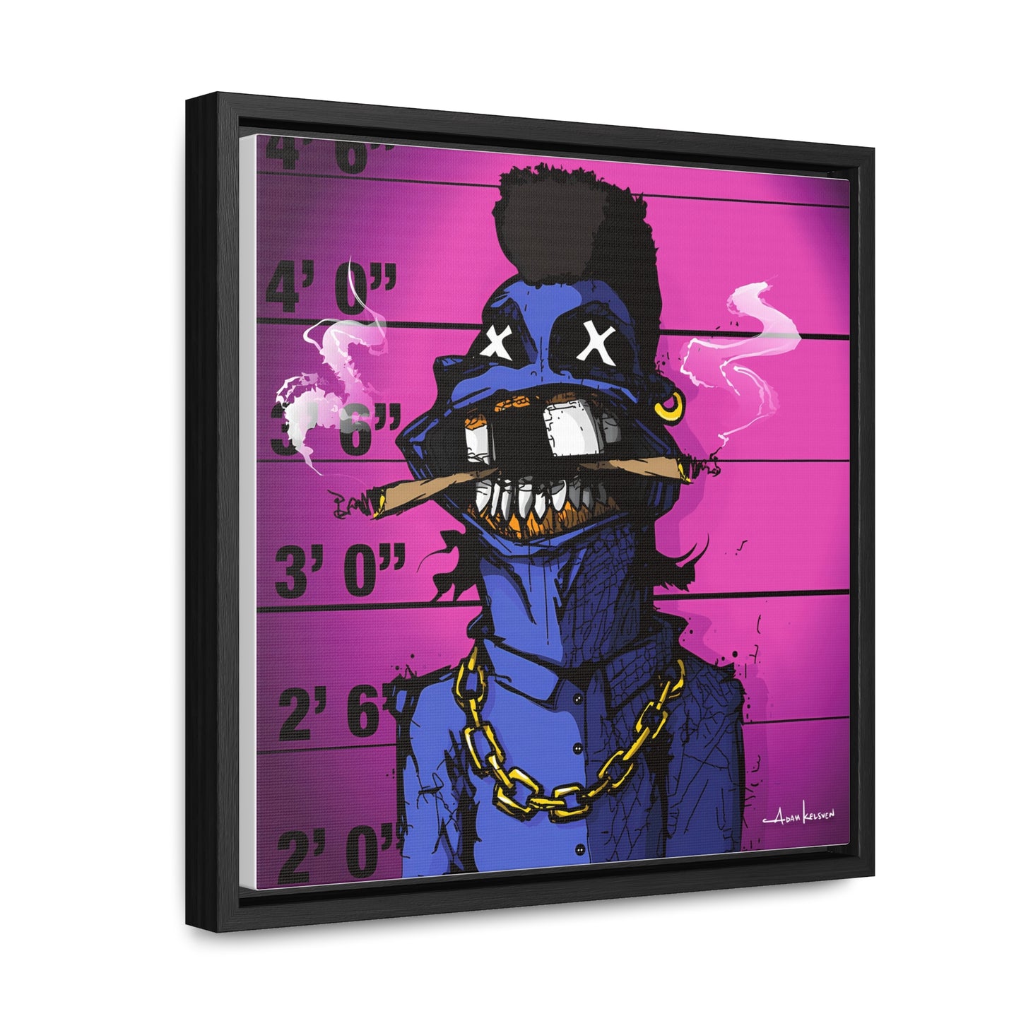 Creep #326 - Gallery Canvas Wraps, Square Frame