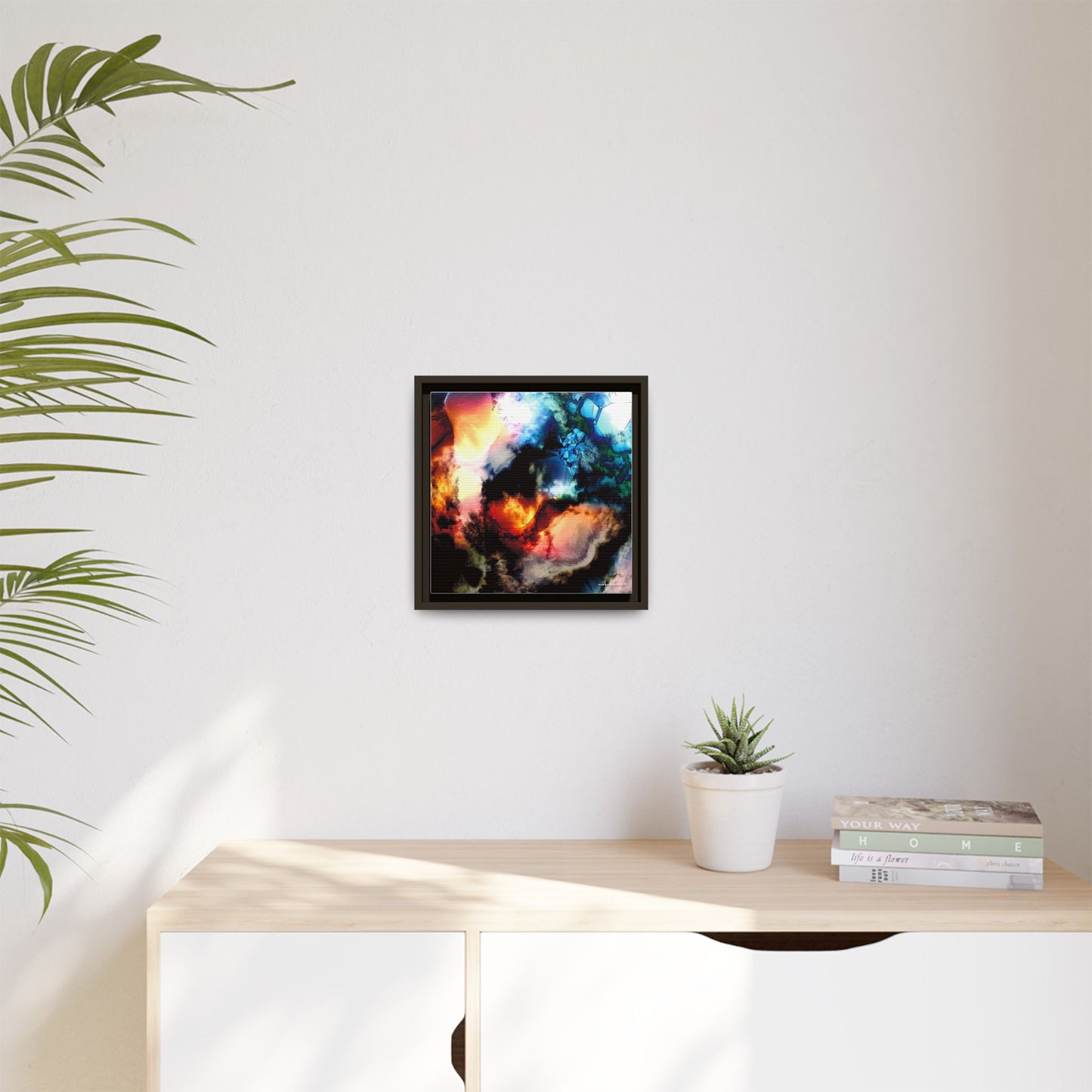 Rubble - Gallery Canvas Wrap, Square Frame