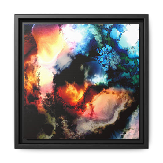 Rubble - Gallery Canvas Wrap, Square Frame