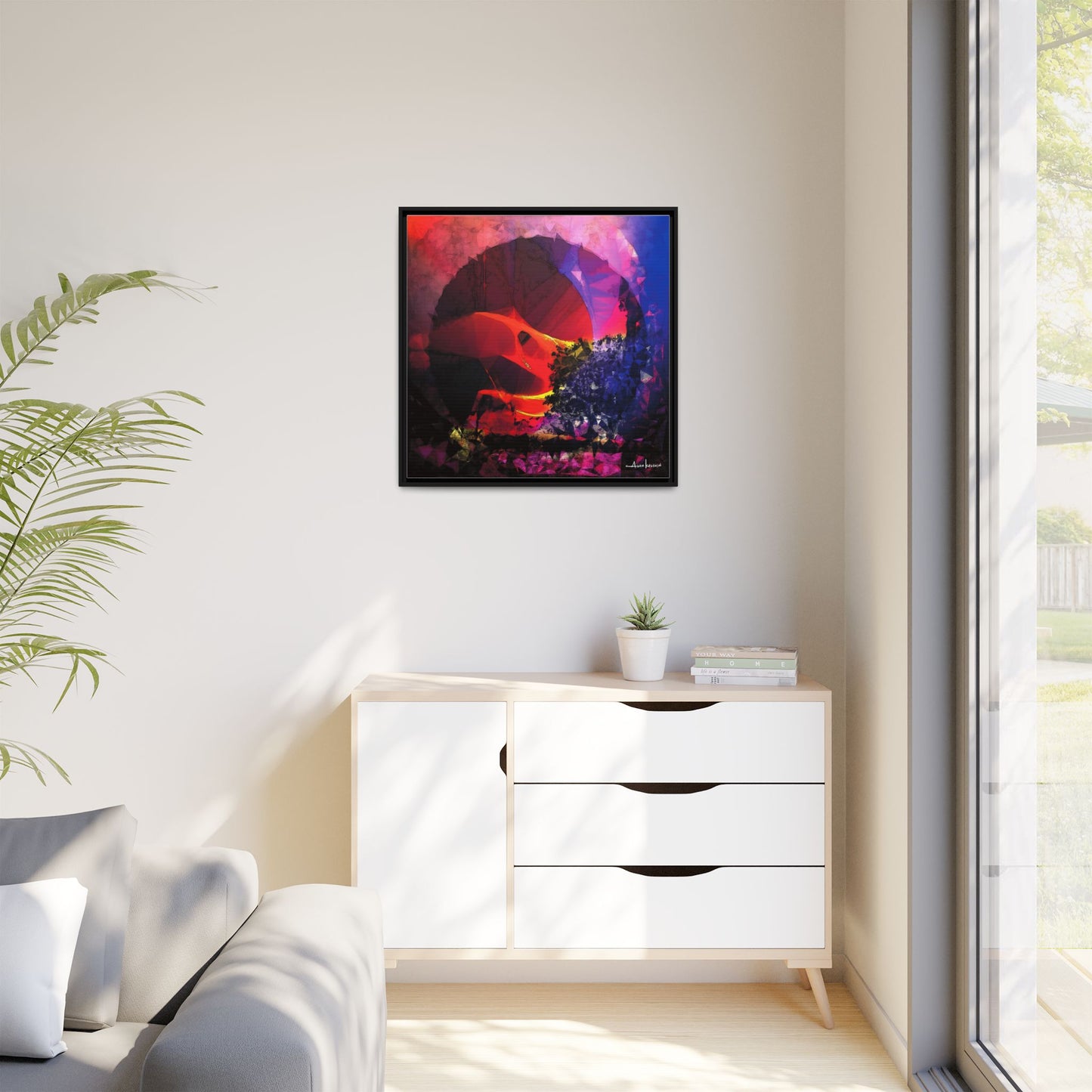 Dohmb - Gallery Canvas Wrap, Square Frame