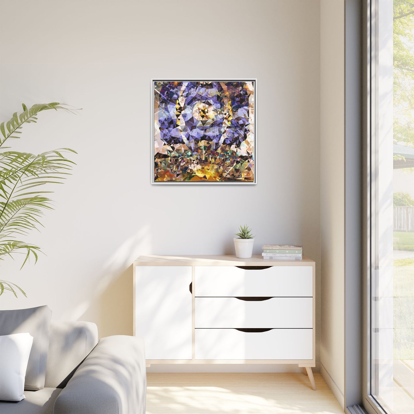 Profile Pic - Gallery Canvas Wrap, Square Frame