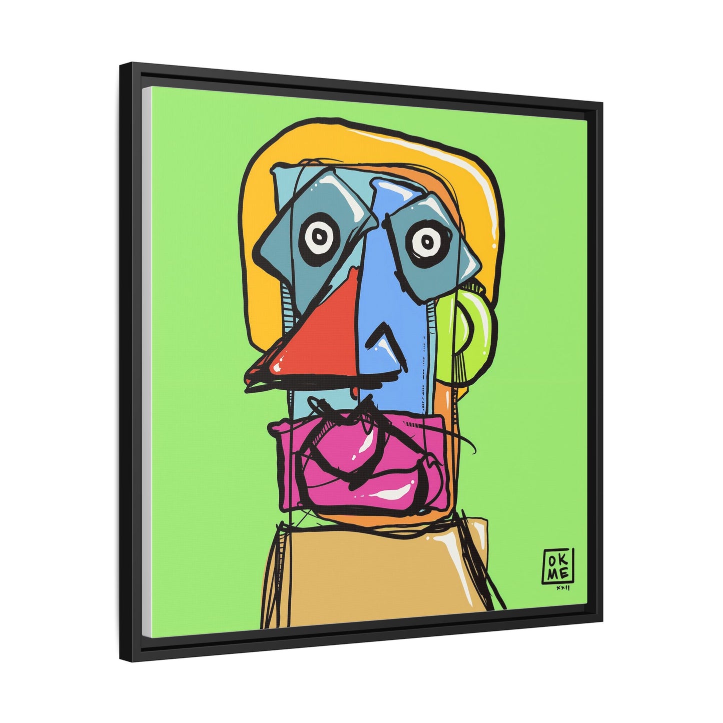 Norbit - Gallery Canvas Wrap, Square Frame