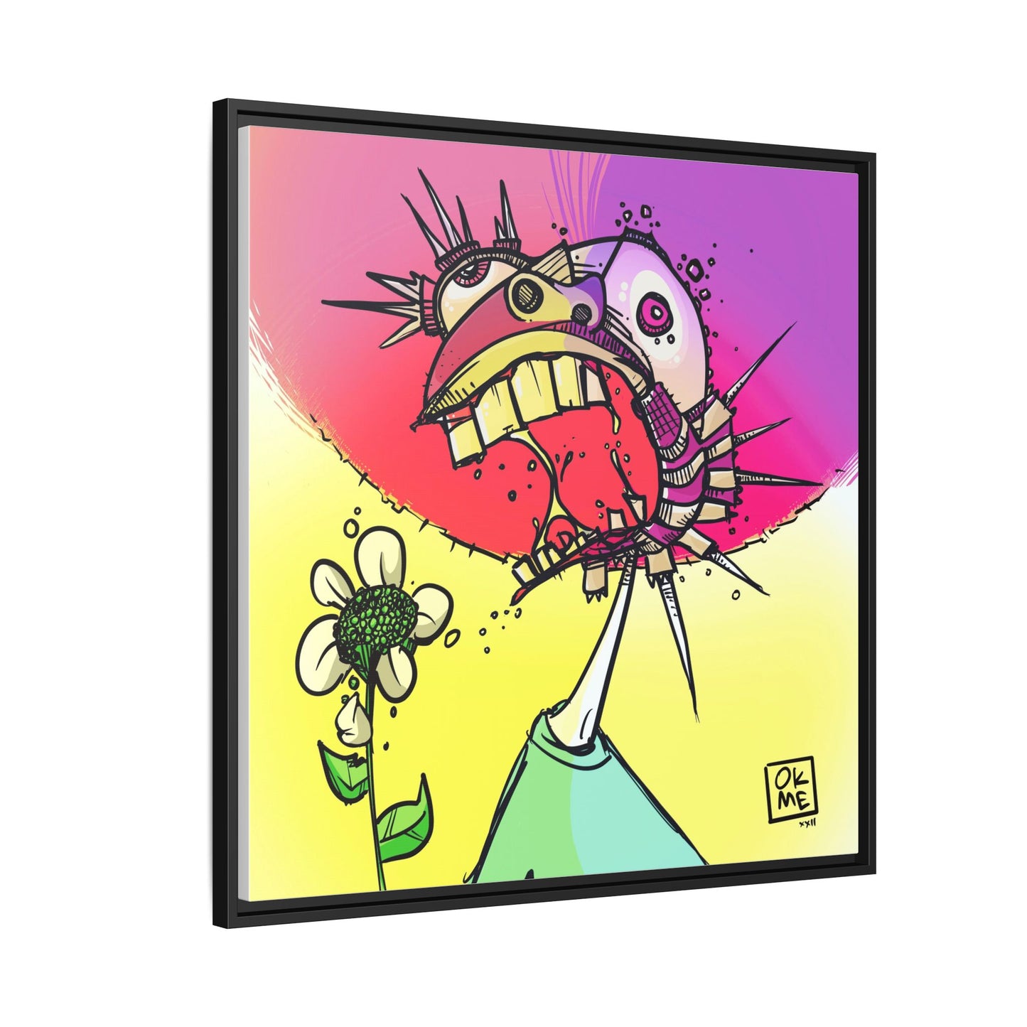Myah - Gallery Canvas Wrap, Square Frame