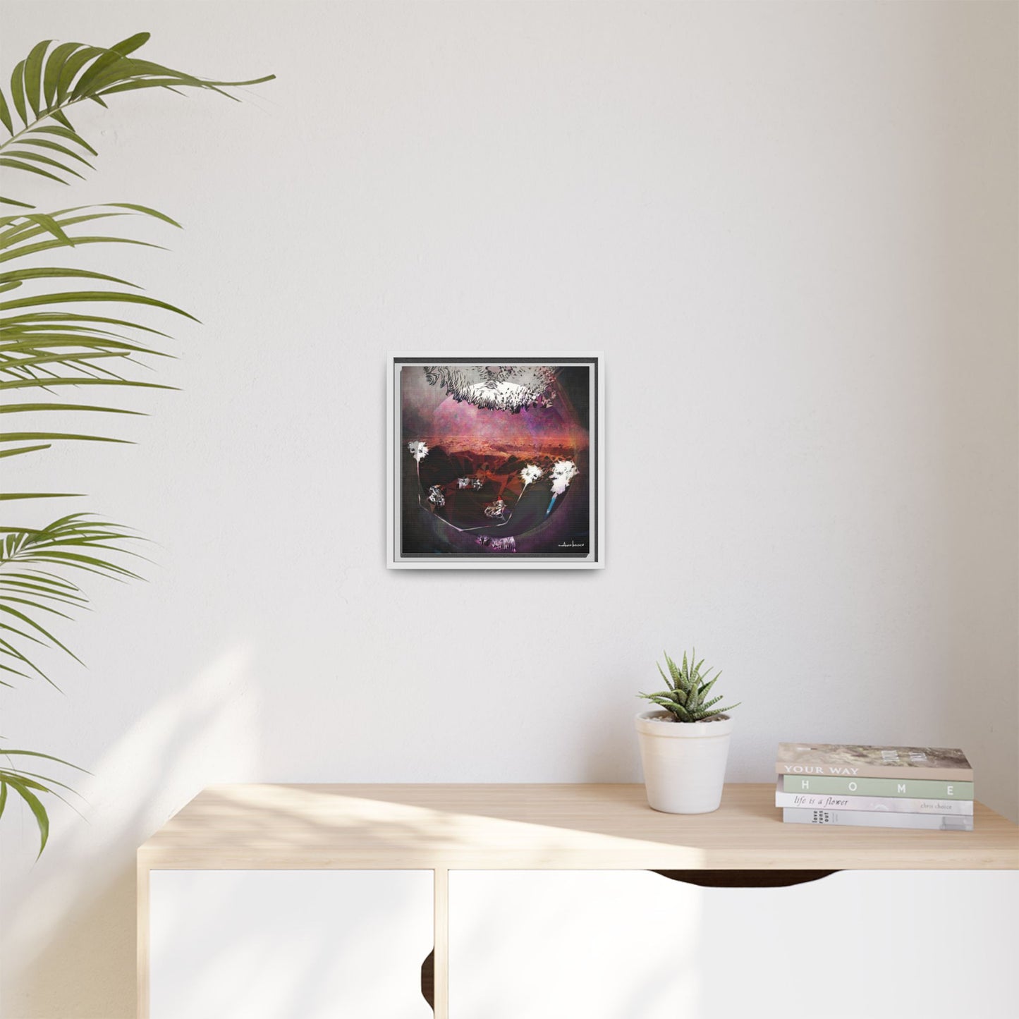 Bunny - Gallery Canvas Wrap, Square Frame