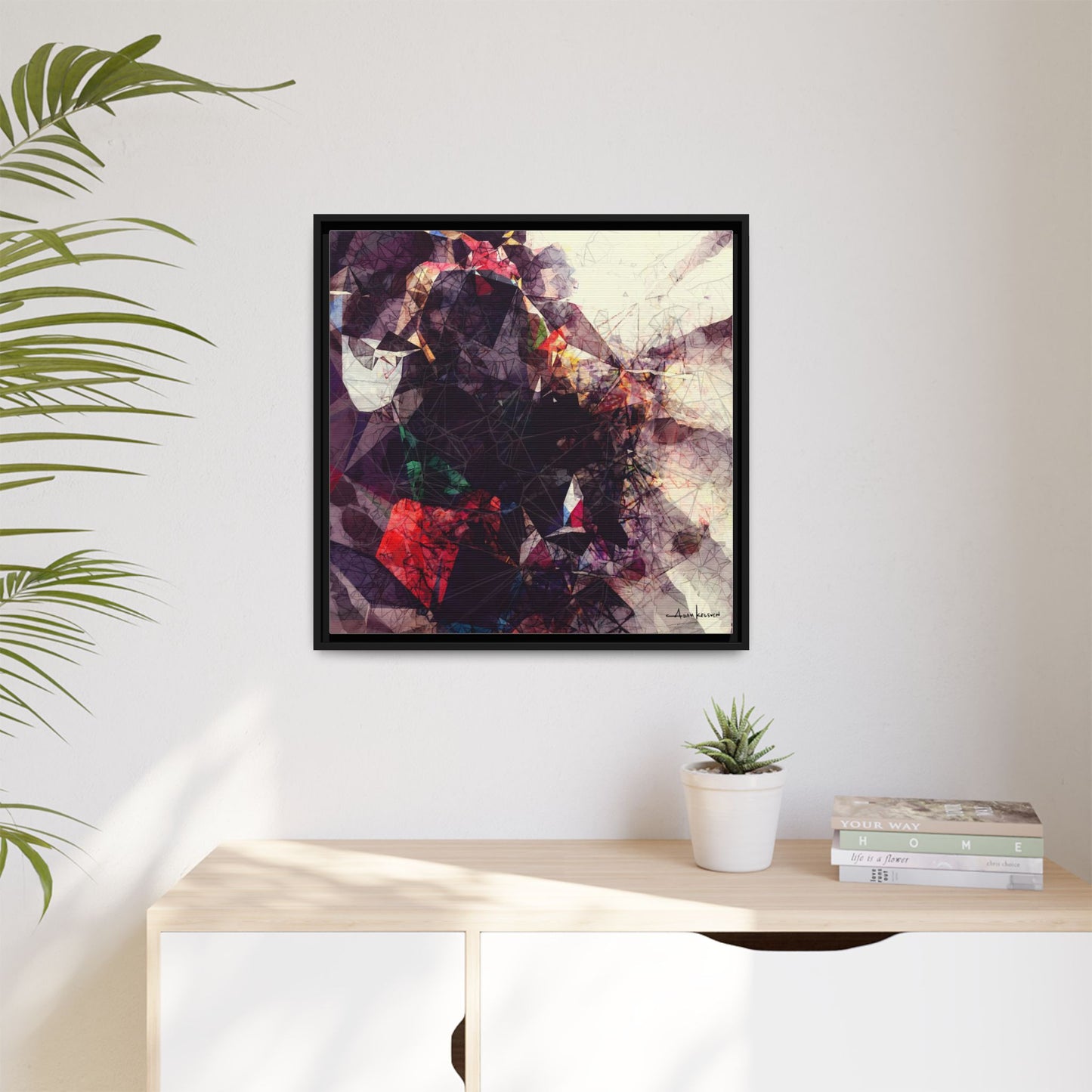 Scarecrow - Gallery Canvas Wrap, Square Frame